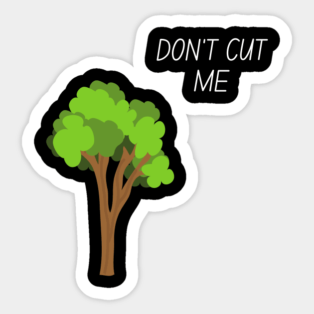 Save tree tree conversation Sticker by emofix